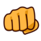 Oncoming Fist emoji on Emojidex